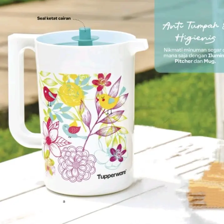 Teko /Jug Tupperware 2L Pitcher Ori Tupperware 0