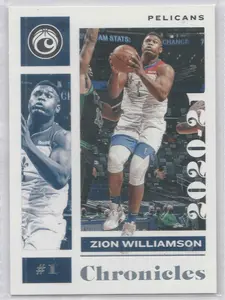 2020-21 Panini Chronicles #42 Chronicles Zion Williamson