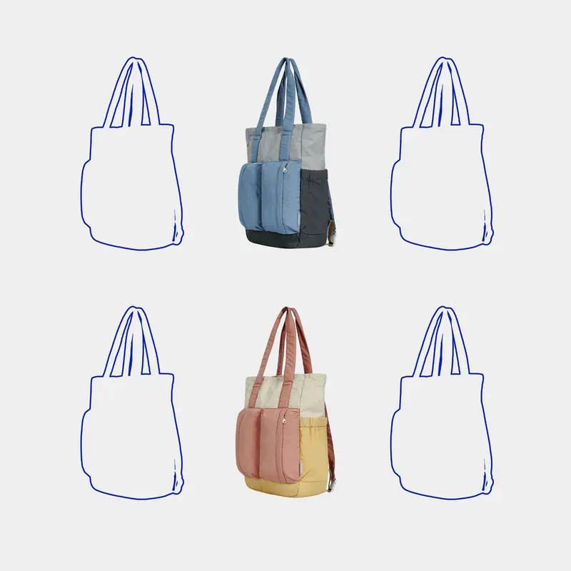 [Beli Lokal] Tas Sekolah - Backpack Totepack Lorna - Visval - Tas Ransel 1