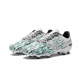 Sepatu Bola Radars Sepatu Bola Brand Lokal Pria Wanita Desain Unik Warna Hijau Putih