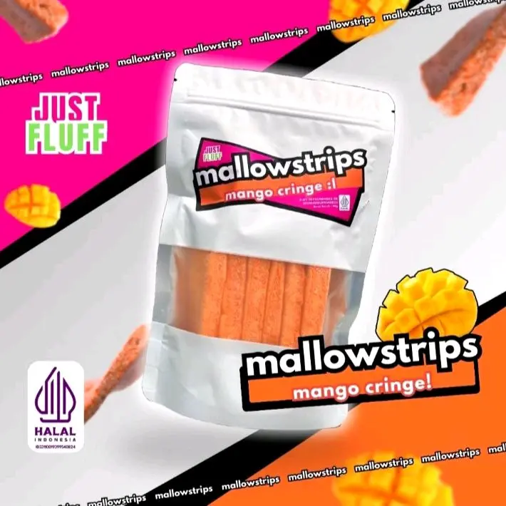 Mallowstrips Complete Justfluff Marshmallow