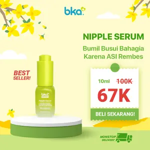 [PROMO HARI INI] NIPPLE SERUM BKA isi 10ml -  Bantu ASI Rembes TM3 - Membantu Membersihkan Puting Kotor, Meredakan & Melembabkan Puting Lecet dengan Vitamin B8 & Bird Nest Extract, Persiapan Lancar ASI