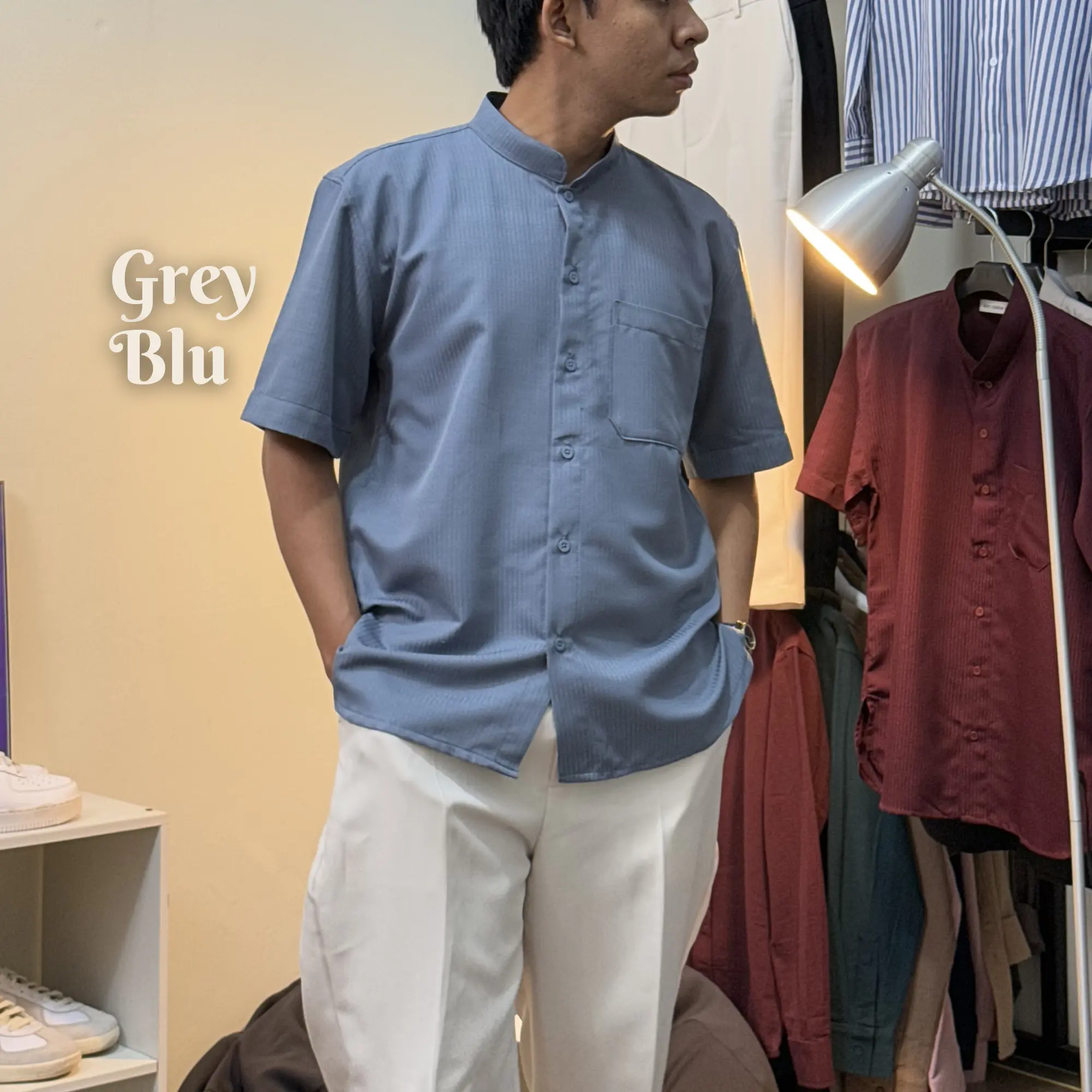 Koko Pendek Blue Denim