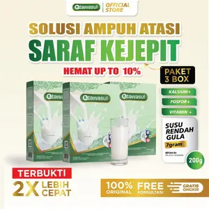 Susu Herbal Etawasul Solusi Atasi Saraf kejepit - Paket 3 BOX - Original 100%