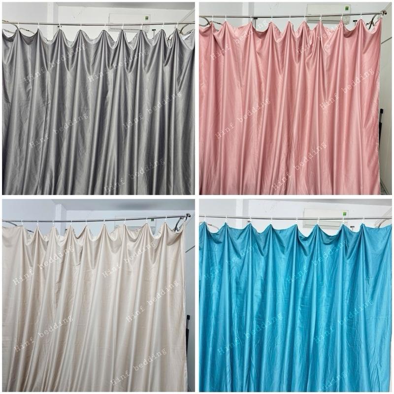   Kèm dây treo  Rido  rèm cửa lụa trơn basic che nắng  cản bụi  trang trí  ngăn phòng màu sắc trang nhã đa chức năng tiện lợi sử dụng 