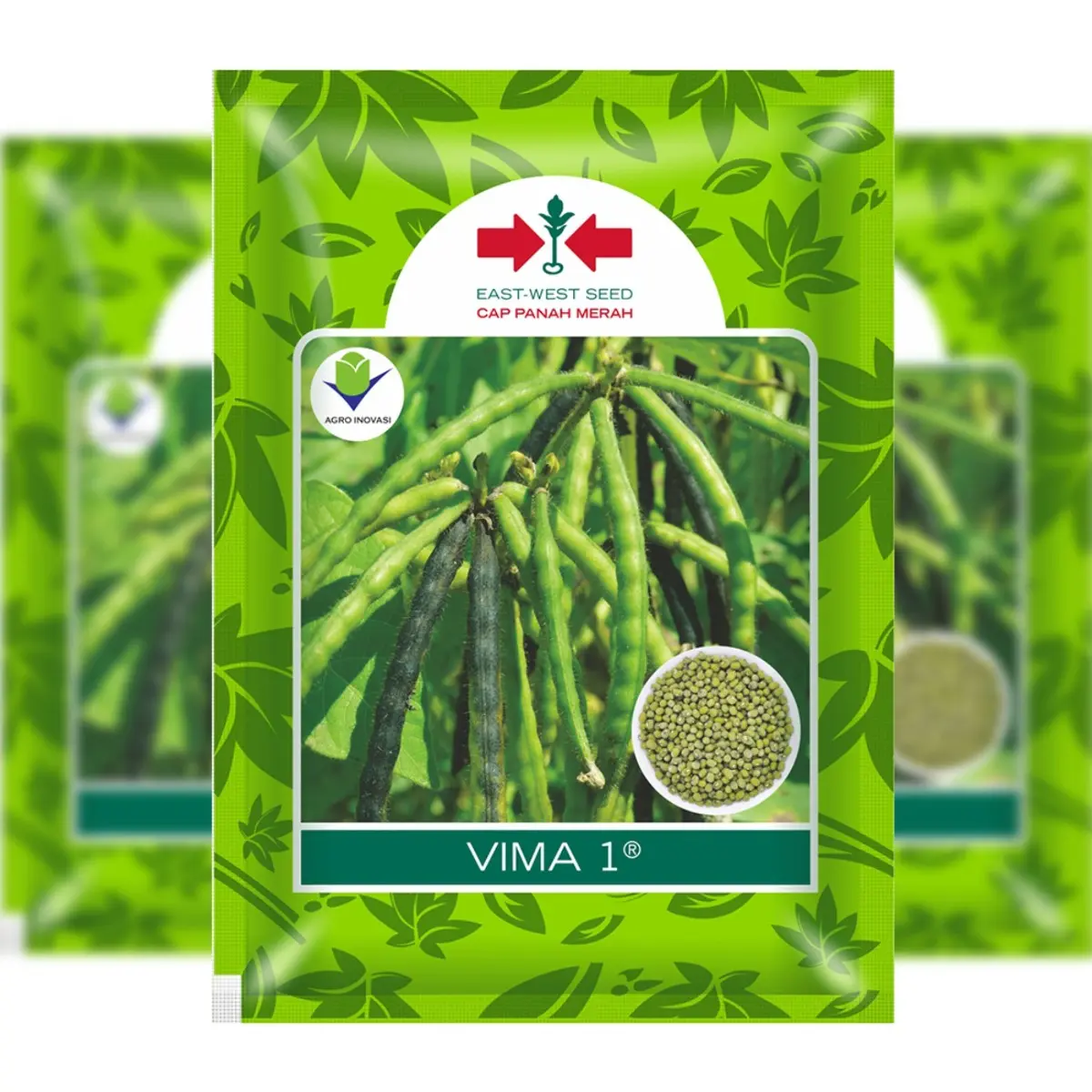 Benih Kacang Hijau VIMA-1 VIMA 1 Cap PANAH MERAH Kemasan 1 Kg