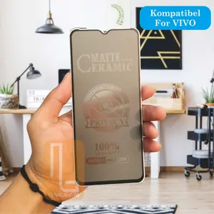 Anti Gores Spy Kompatibel For VIVO Ceramic Tempered Glass Privacy Lentur Pelindung Layar Ponsel screen  protector