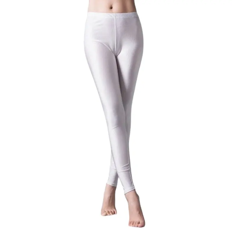 Paket Hemat legging dewasa bahan spandek isi 3 ukuran standar dan jumbo Celana Dalaman Wanita Lembut Panjang Tebal Melar Stretch Hitam Putih 4