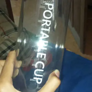 B ( B23 ) BOTOL MINUM PORTABEL CUP HIGH QUALITY 800 ML Bottles Kitchenware Plastik Sedotan Souvenir Tali Water