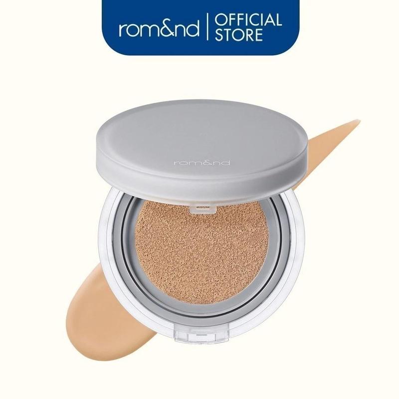   Rom&nd  Phấn Nước Che Phủ Cao Trang Điểm Mỏng Nhẹ Tự Nhiên Romand NU Zero Cushion SPF24 PA++ 15g Mỹ Phẩm Cosmetic 