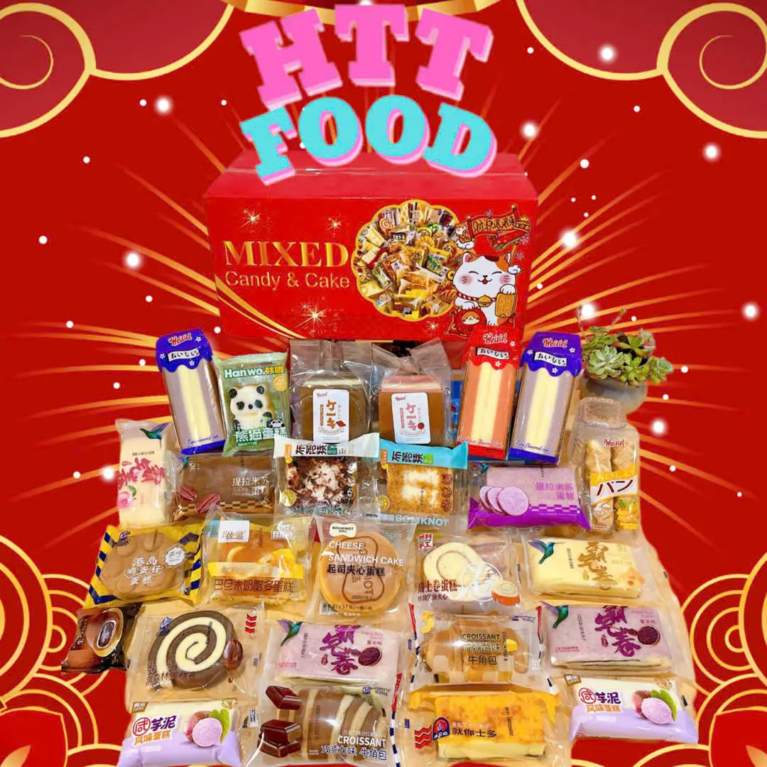 Bánh mix loại ngon 2kg3 cả hộp và bánh ( Ngày trên bánh là NGÀY SẢN XUẤT 3 ) Food Cake Đường