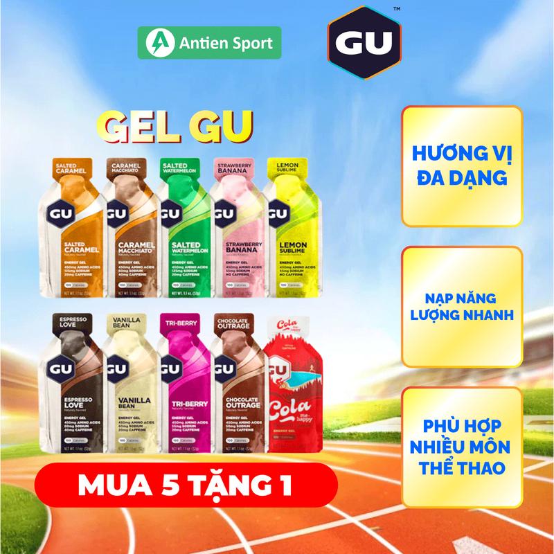 Gel năng lượng Gu Energy Gel (1 gói) - Hàng chính hãng - cung cấp và bù đắp năng lượng nhanh chóng