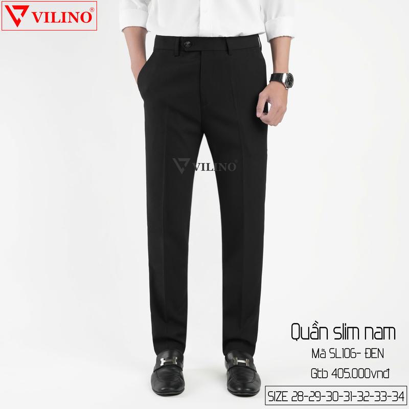 Quần tây nam slimfit form công sở ống 16-18.5cm