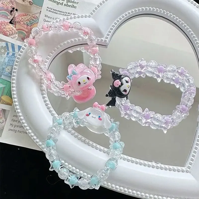 (BISA COD) Gelang Lucu Karakter Sanrio / Gelang Manik-Manik Gelang Anak 0