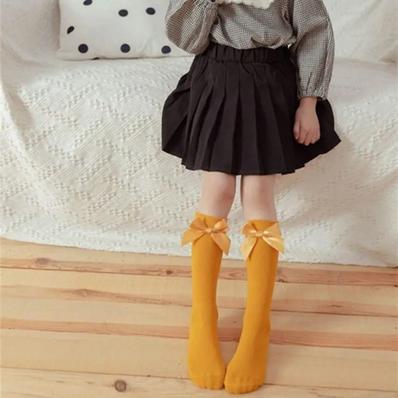 kaos kaki anak perempuan pita korea renda pesta