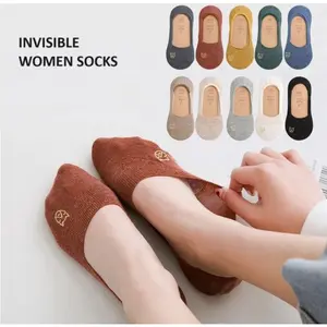 Cartmax - Kaos Kaki Korea Wanita Invisible Women Socks