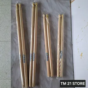 Sepasang Stik Drum - Stik Drumband Kayu bahan kayu melinjo