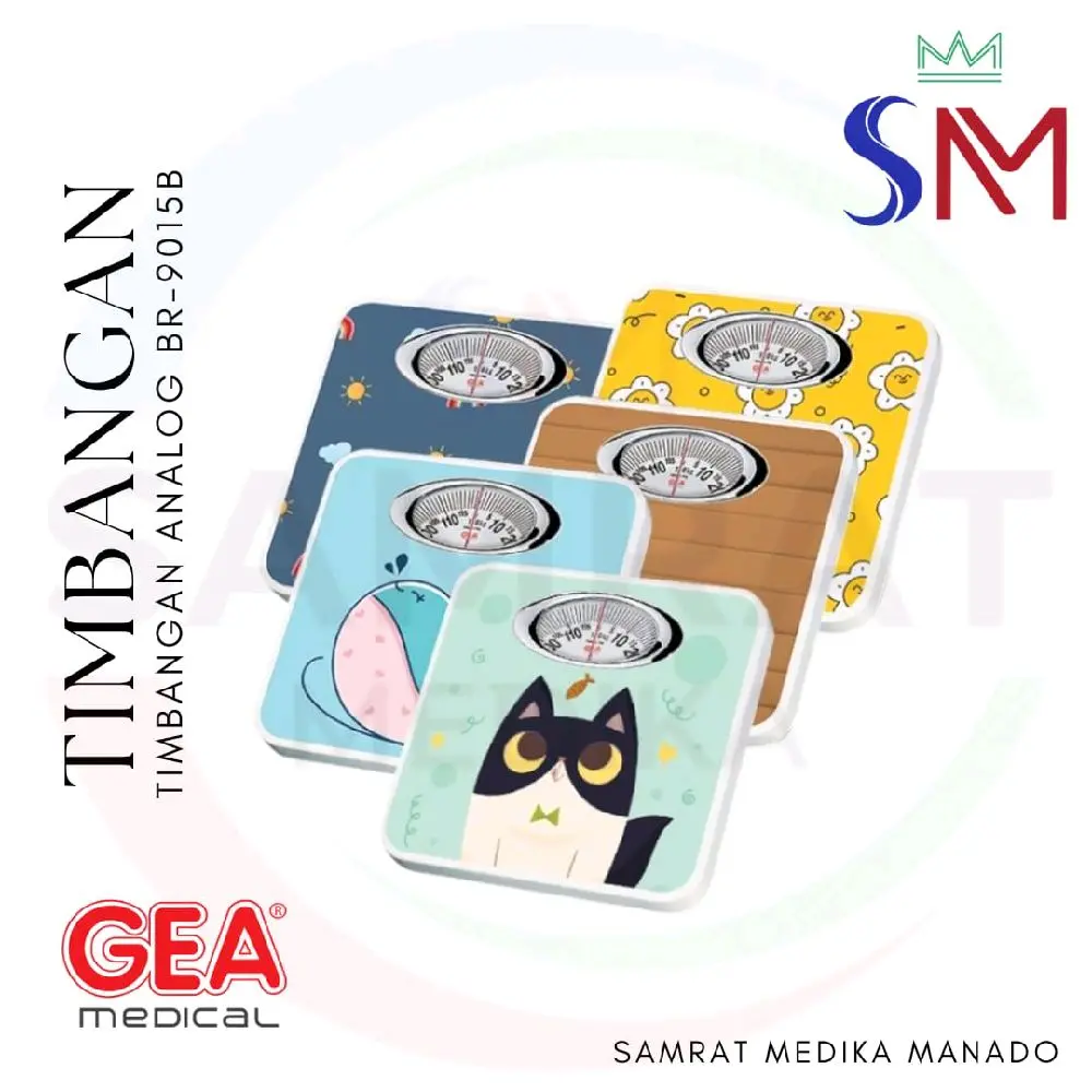 Timbangan Badan Analog / Manual BR9015B GEA