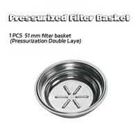 Gambar USEA Filter Basket Portafilter Double Wall Pressurized 51mm 1 Cup - DWL-51P - Silver dari Usea Official Store Kota Administrasi Jakarta Barat 2 Tokopedia