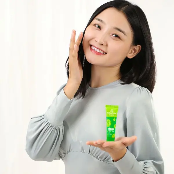 Bộ đôi kem dưỡng làm dịu, mát da, giảm mẩn ngứa, ngừa mụn, liền sẹo YOOSUN Rau má, YOOSUN Nghệ 25gr/Tuýp 4