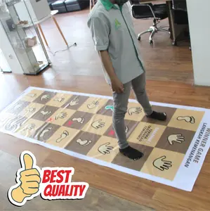 Permainan telapak kaki dan tangan / Permainan indoor telapak kaki tangan