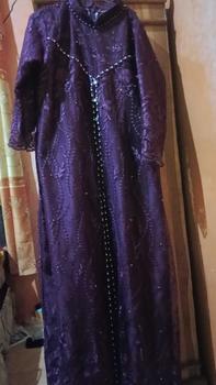 Product Review of GAMIS MEWAH BK PINTU FULL BRUKAT //OOTD//BRIDESMAID//WARNA BURGUNDY//BAJU KONDANGAN //GAUN PESTA //BAJU KONDANGAN MURAH from E**h 0
