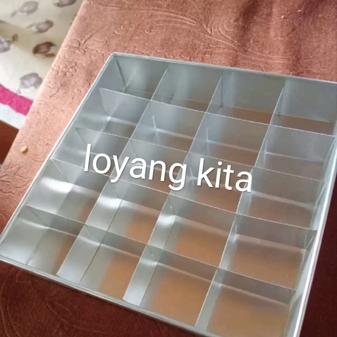 Loayang Sekat /loyang kue/loyaang kue brownies - Model Terbaru