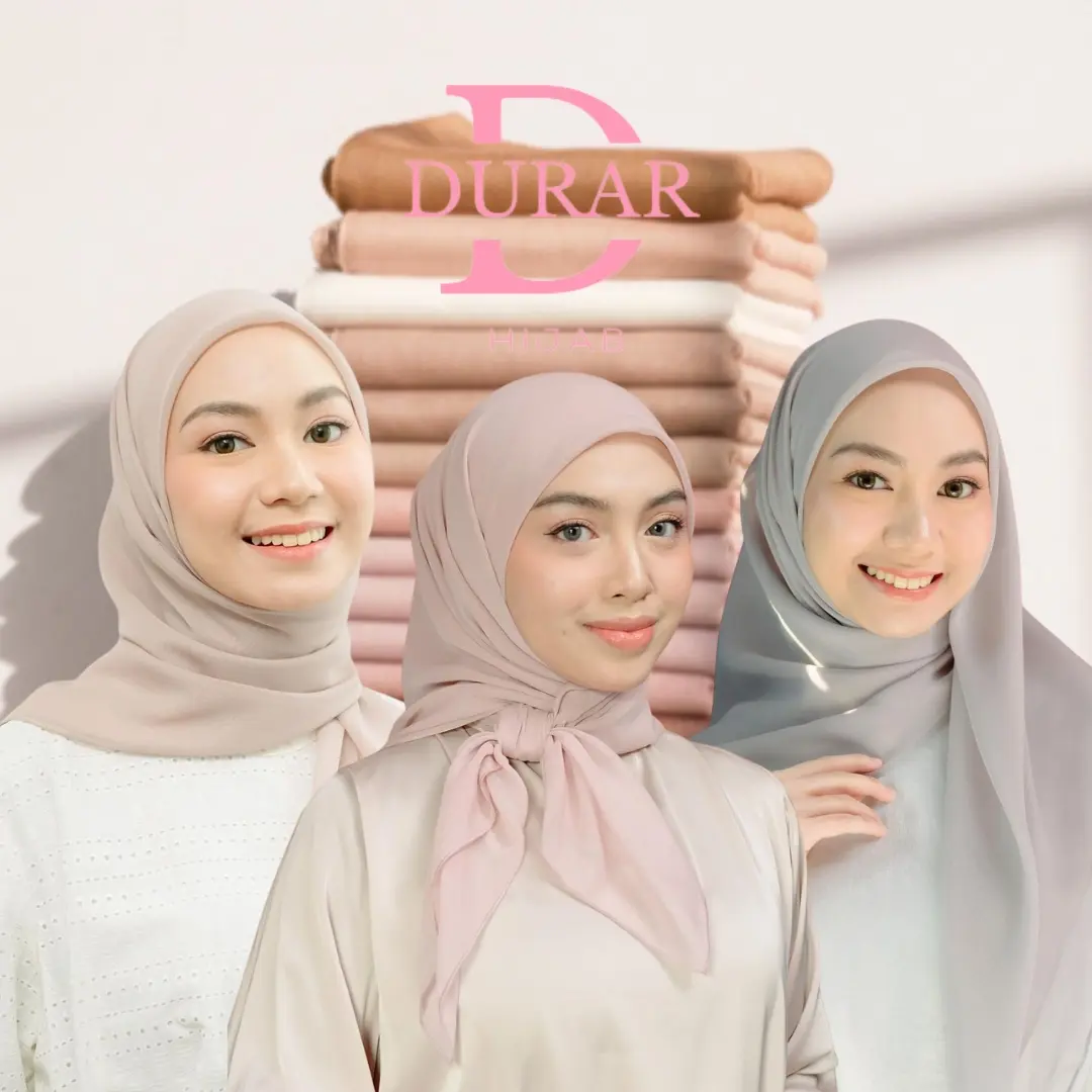 Durar hijab - Alya hijab Paris segi empat ( Paris old )