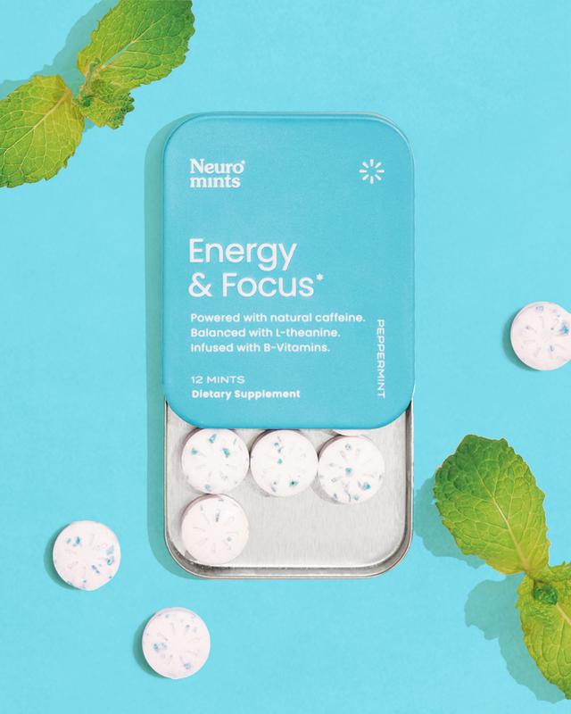 Neuro Mints | Energy & Focus | Peppermint Flavour | Caffeine - TikTok ...