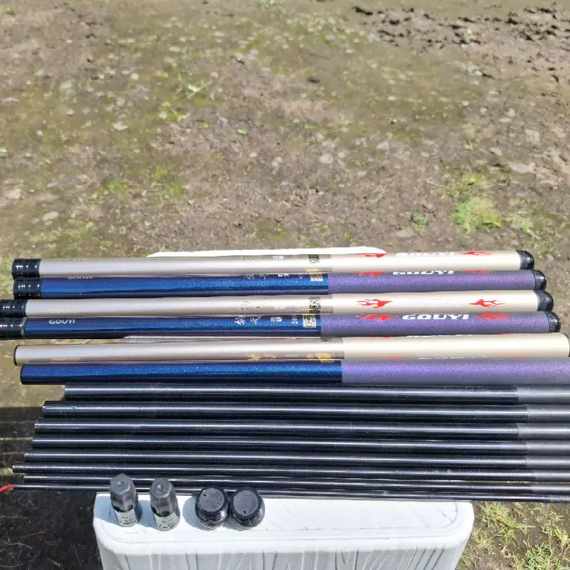 Tegek gouyi terbaru warna ungu full carbon tegek pabrikan yehang 4