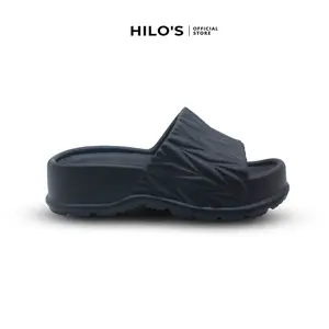 Hilo's - Sandal Selop Wedges Wanita Karet EVA Sendal Anti Slip Tidak Licin - Shoes