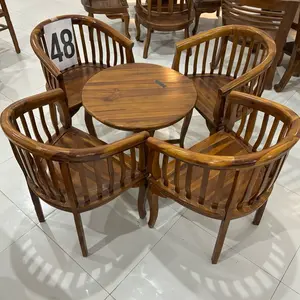 Teras betawi kursi 4 kayu jati 100% Furniture