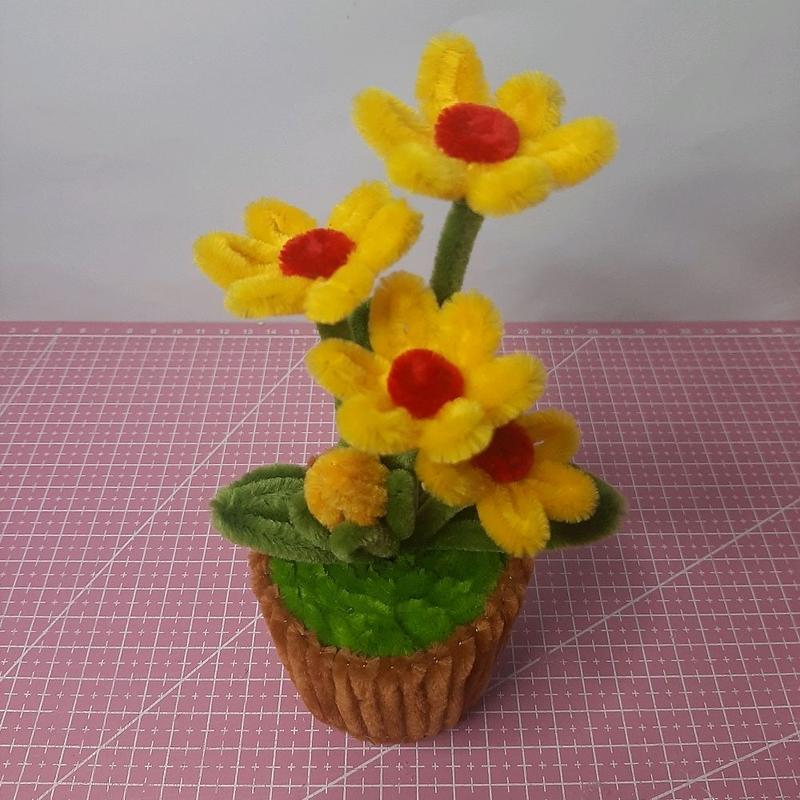 Mini Daisy Flower Kawat bulu bunga 3