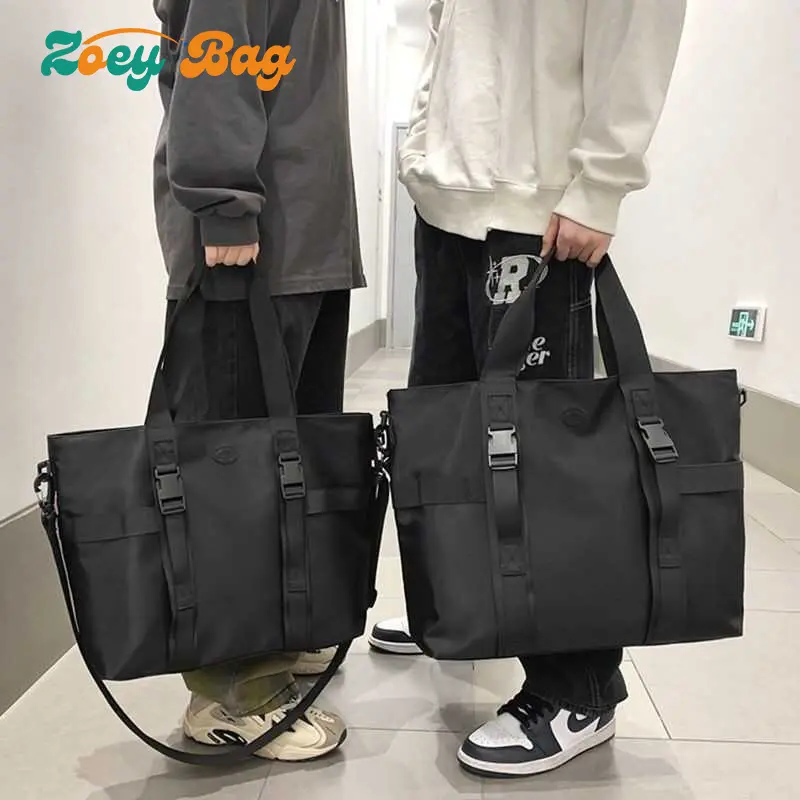 Large Capacity Tote Can Hold 53.3cm Computer Casual Travel Lightweight Commuter Bag Handbag Men