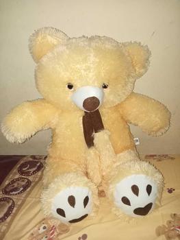 Product Review of boneka teddy bear syal telapak 75cm from w**2 0