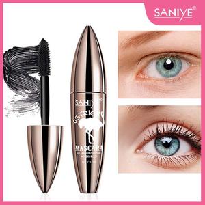 SANIYE Ostrich Mascara Glamour Curving  12ml Resistente al Agua Hipoalergénico para Pestañas Rizadas Duraderas