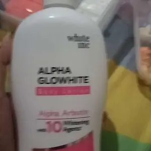 [400ml] WHITE INC Alpha Glowhite Body Lotion Whitening & Moisturizing | Body Cream Body Lotion Menghidrasi Kulit