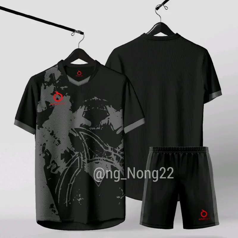 JERSEY STELAN BOLA FUTSAL VOLI BADMINTON REMAJA DAN DEWASA' FREE SABLON NAMA NOMOR 4