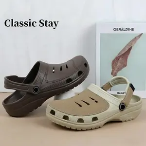 【COD】Sandal Pria Casual Sendal Selop Cowok Stylish Terbaru - Size 39-46 Fashion Karet