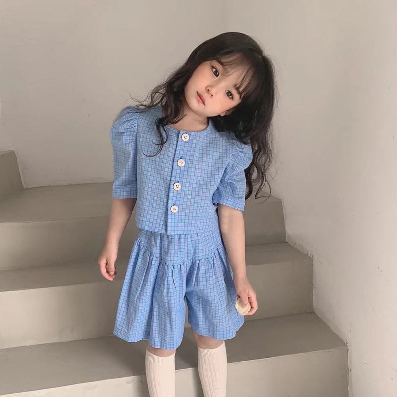 Setelan Anak Perempuan Motif Polkadot Ala Korean Fashion Polala Girl - Pink/Blue/Black (5-10T) 2