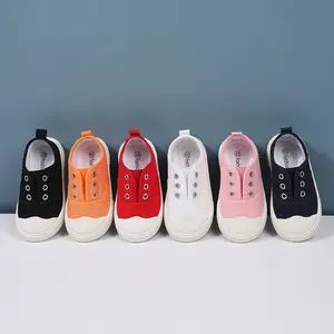 Sepatu slip on anak usia 3-7 tahun dengan alas empuk, sepatu malas, ringan, elastis, dan berkualitas baik <free box>