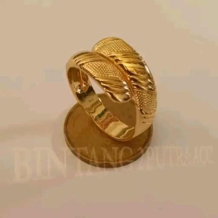 Cincin titanium cantik motif ular cincin viral dan kekinian 2