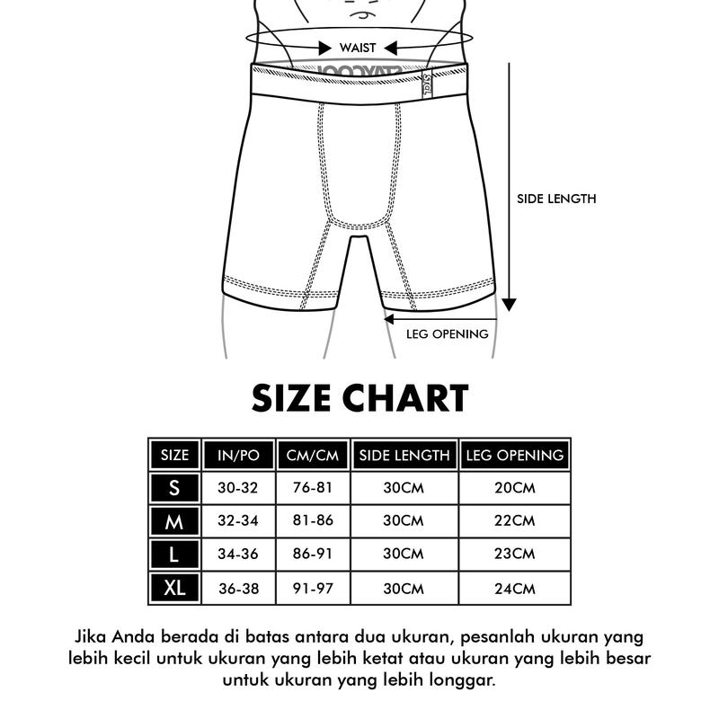 Product Introduction of StayCool SuppleCool Skull Dominion Boxer Briefs Celana Dalam 0