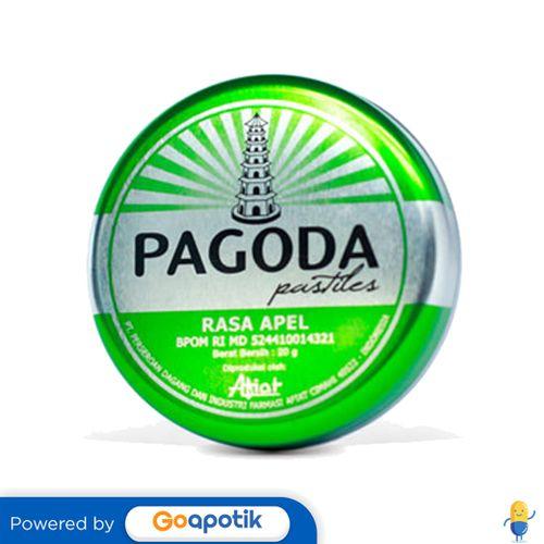 Gambar PAGODA PASTILES RASA APEL 20 GRAM KALENG dari Apotek Molecure Farma by GoApotik Kota Batam Tokopedia