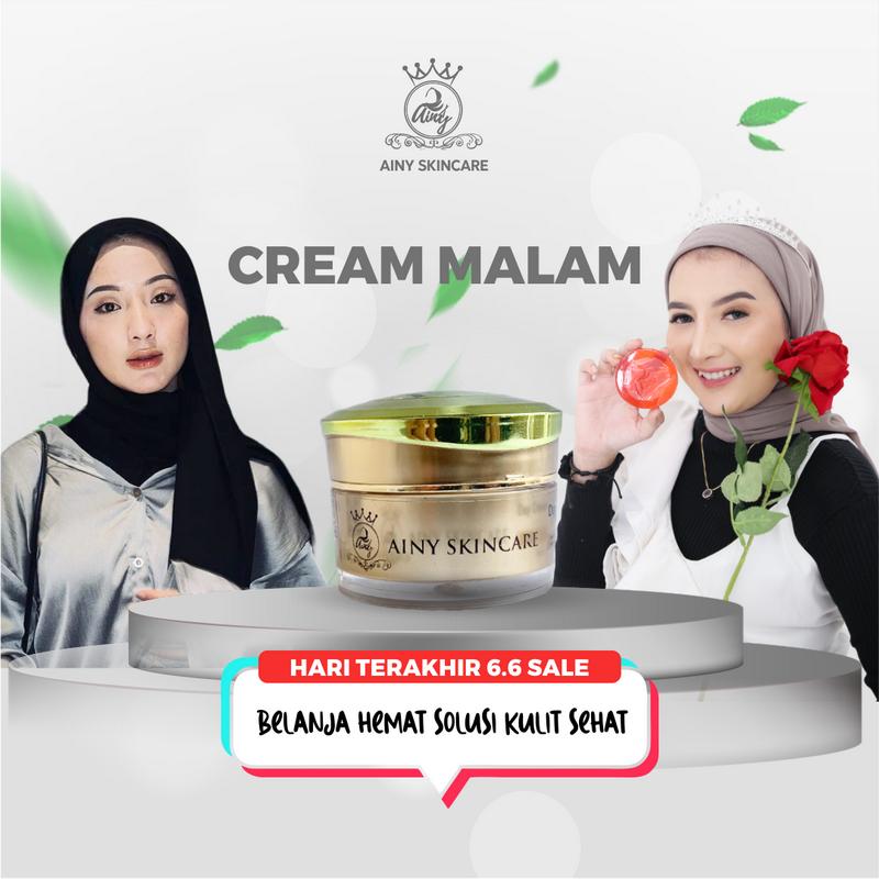 Cream Malam Ainy skincare 5
