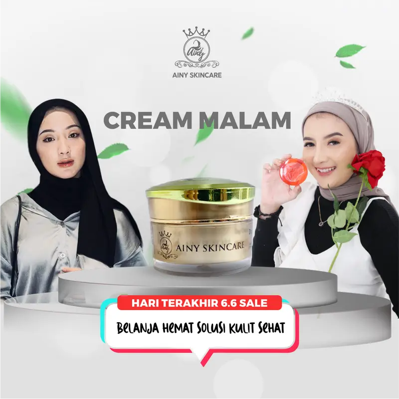 Cream Malam Ainy skincare 5