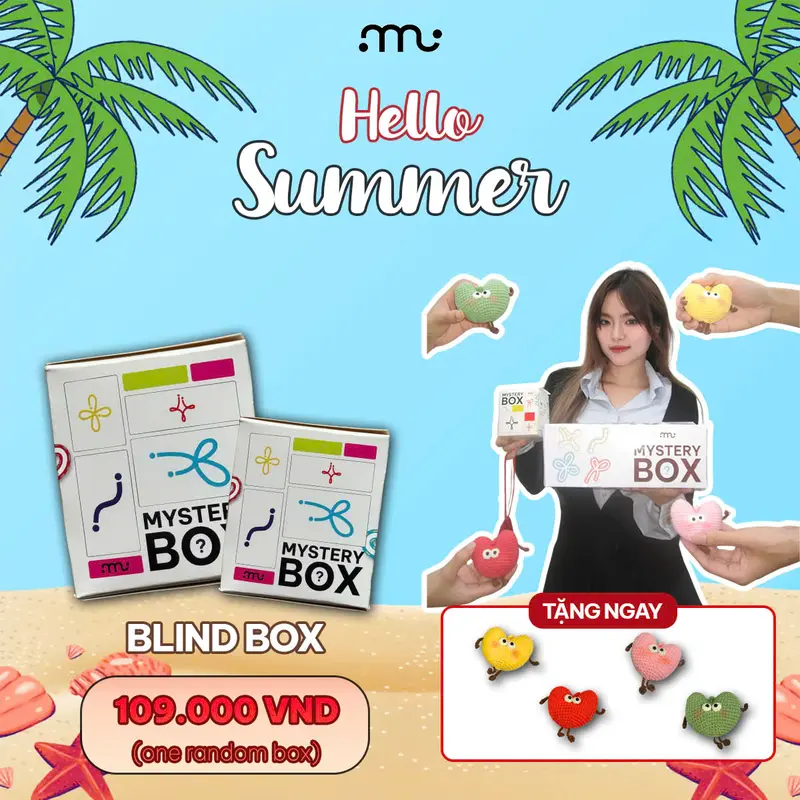 Blind Box Ngẫu Nhiên Phụ kiện túi xách Valentine - MiWi 0