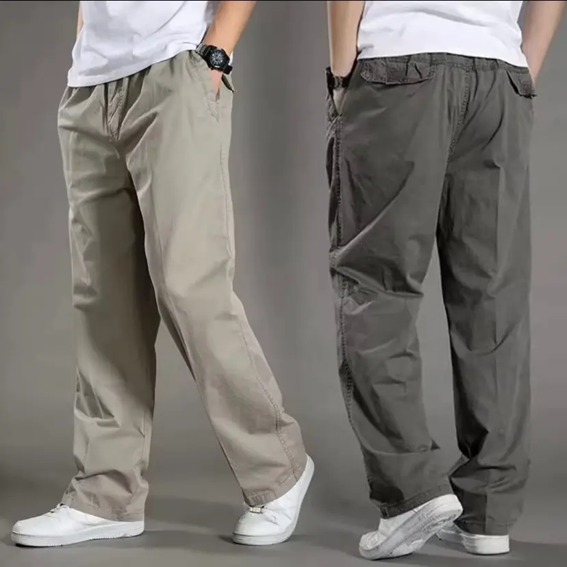 ANGGUNSTORE4 - Celana Pria Sam Premium Celana Pria Chinos Dewasa Panjang Casual Combed Stretch Katun Twill Army Hitam Cream Santai Fit Mocca