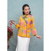 Gambar NONA RARA - Mira Encim T5104, Baju kerja batik blouse wanita modern - S dari Nona Rara Batik Kota Administrasi Jakarta Timur 1 Tokopedia