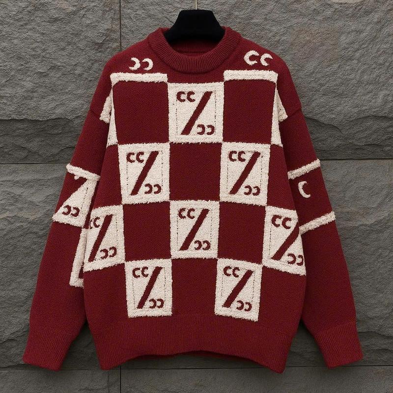 Áo len Sweater Cổ Tròn, Áo Len Dệt Kim Nam Nữ Kẻ Ô Caro Cổ Tròn Chất  Đẹp Hàng QCCC Cực Nét Phong Cách Boy Phố Top Menswear